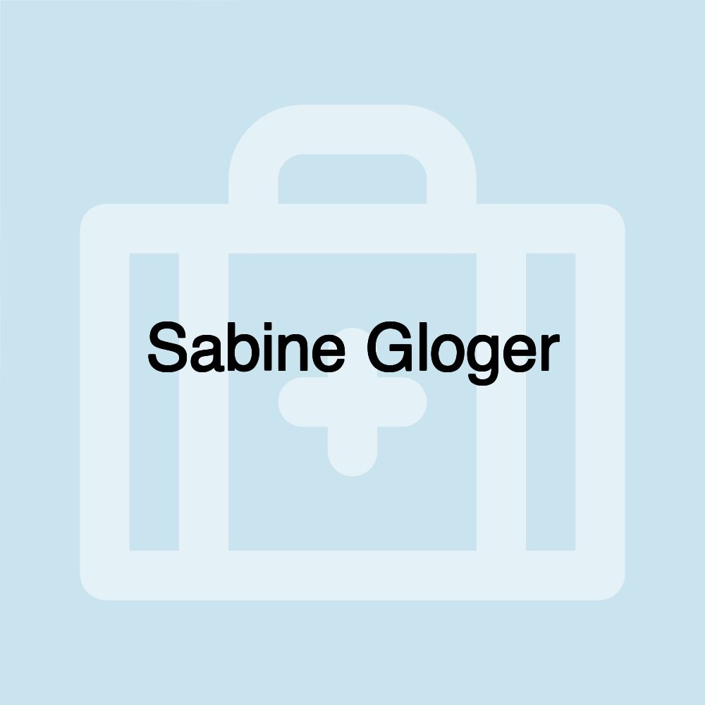 Sabine Gloger