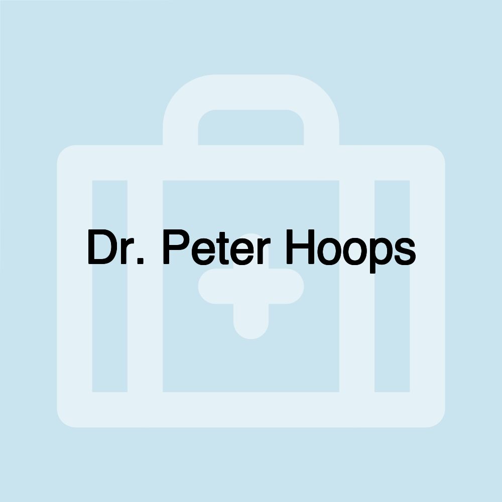 Dr. Peter Hoops