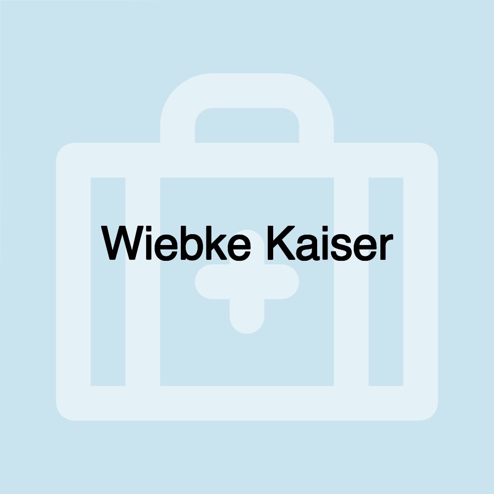 Wiebke Kaiser