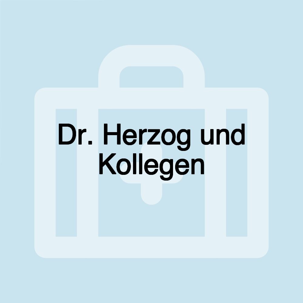 Dr. Herzog und Kollegen