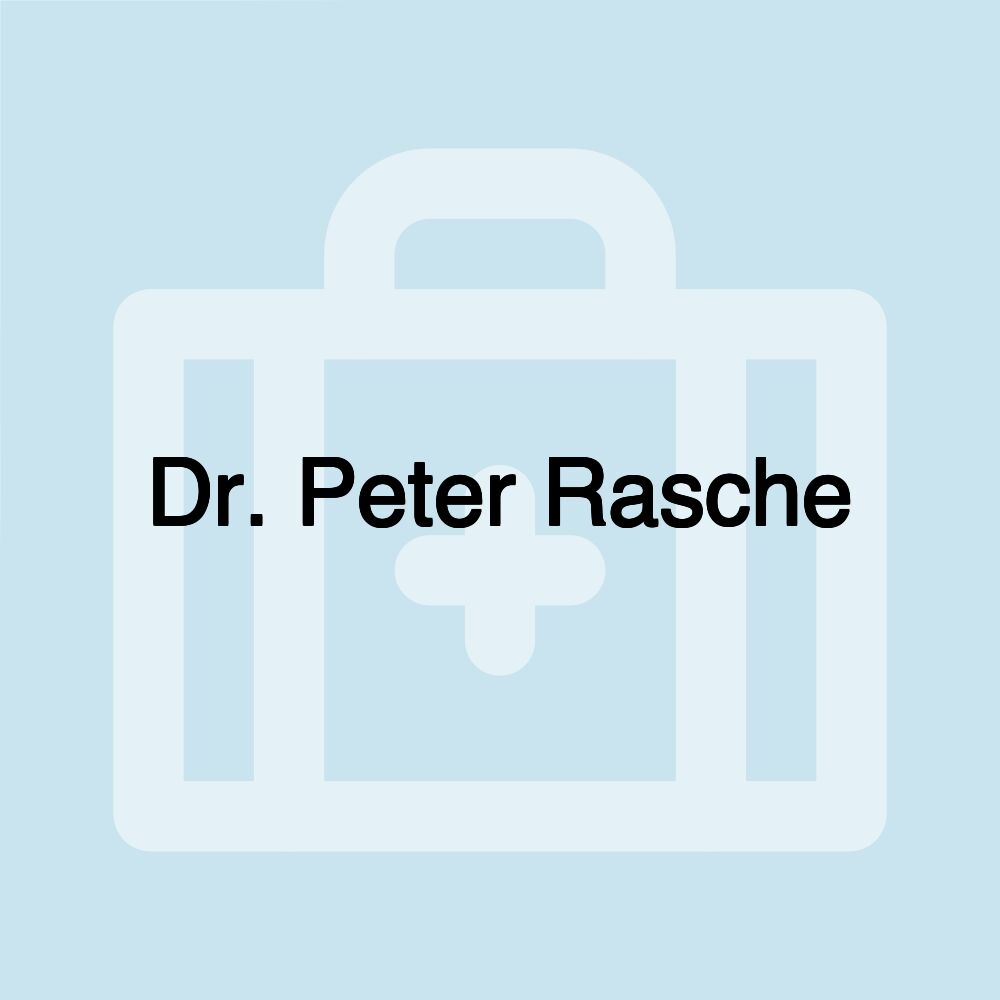 Dr. Peter Rasche