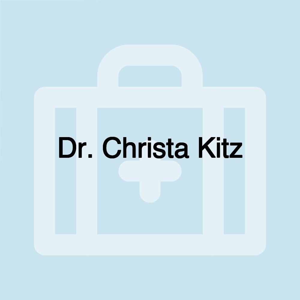 Dr. Christa Kitz