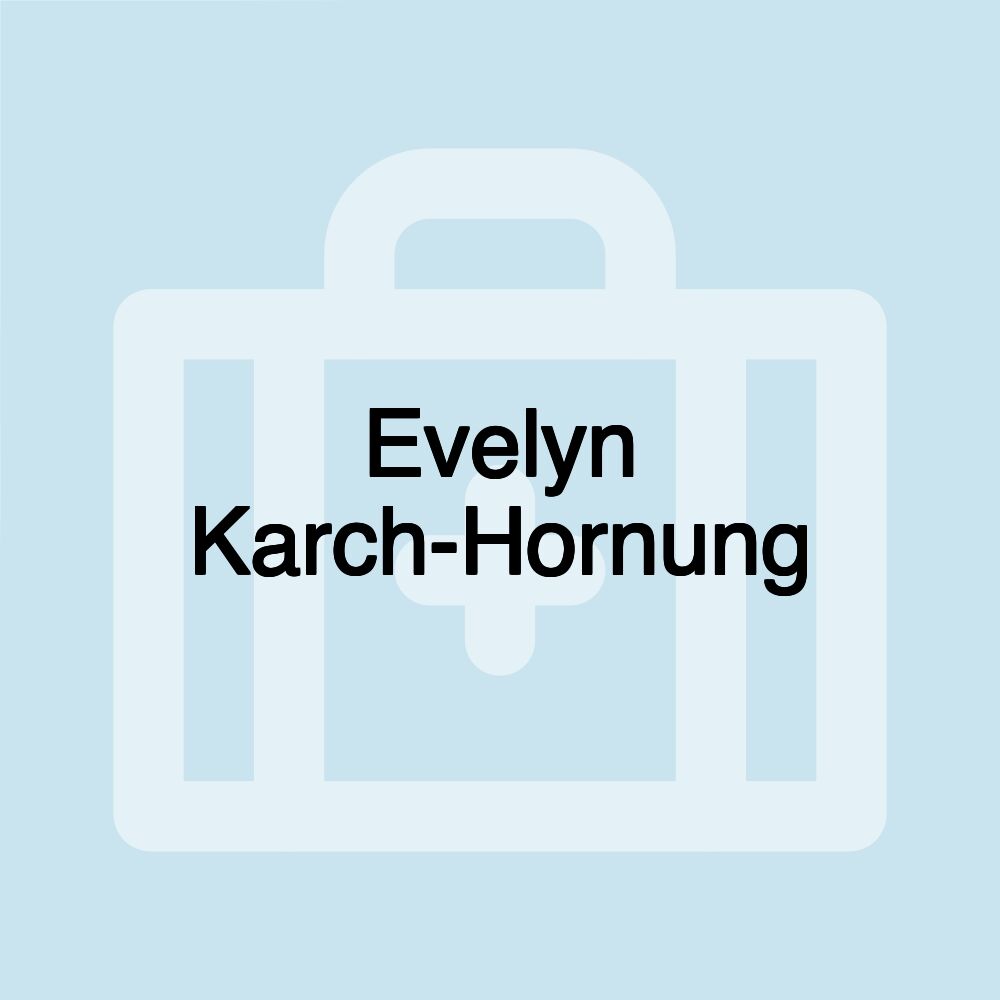 Evelyn Karch-Hornung