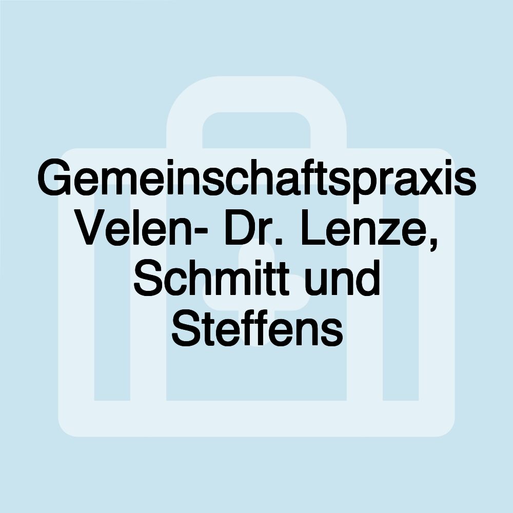 Gemeinschaftspraxis Velen- Dr. Lenze, Schmitt und Steffens