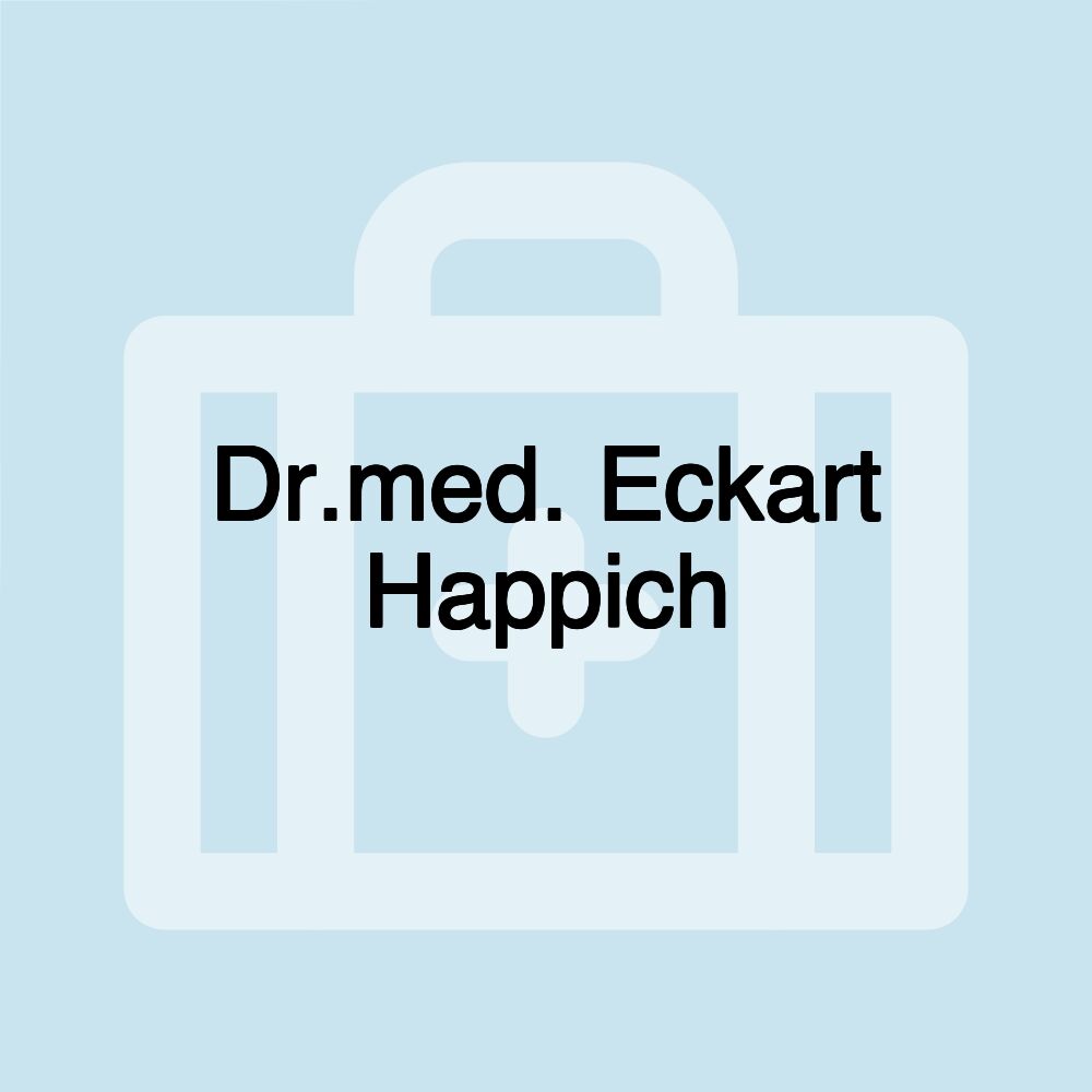 Dr.med. Eckart Happich