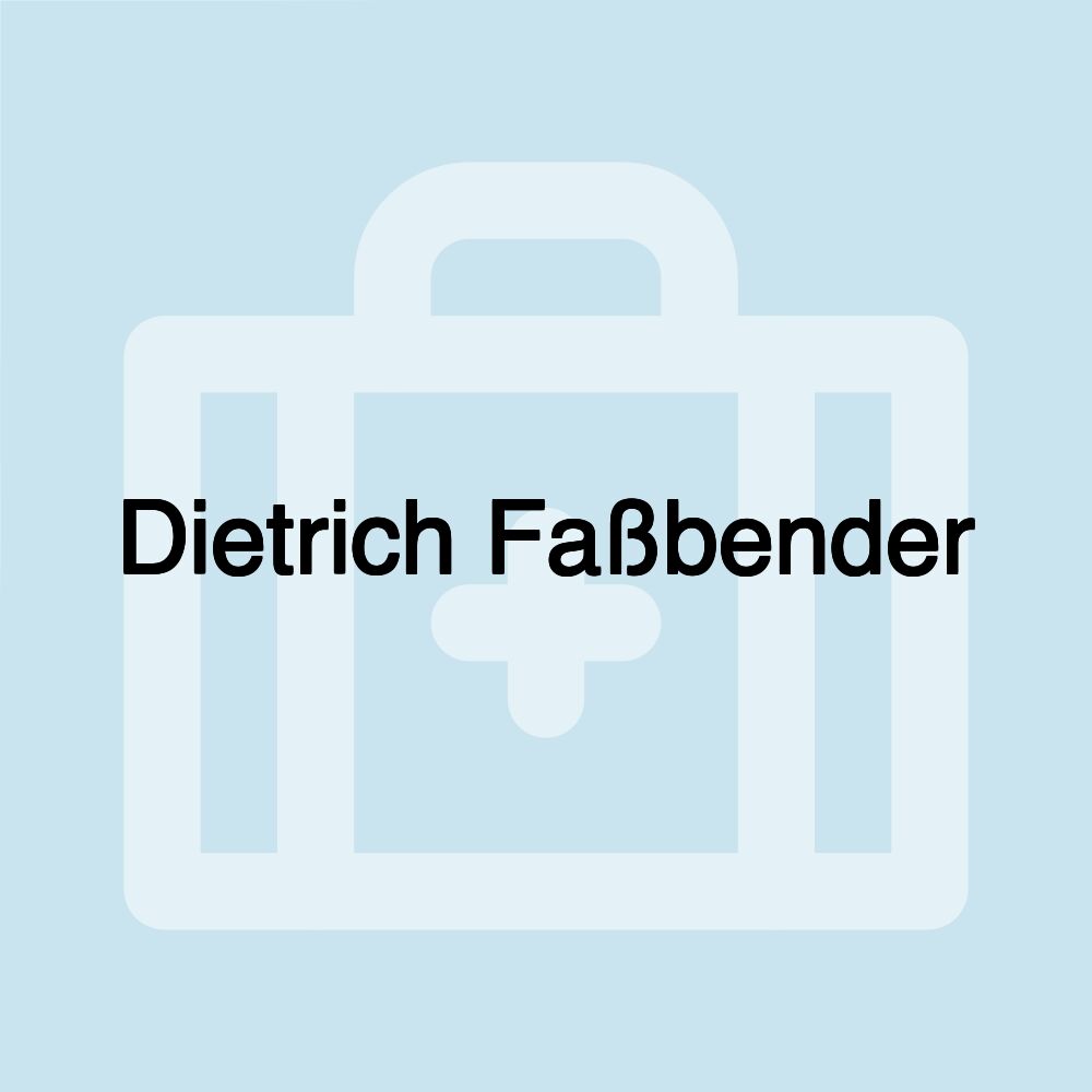 Dietrich Faßbender