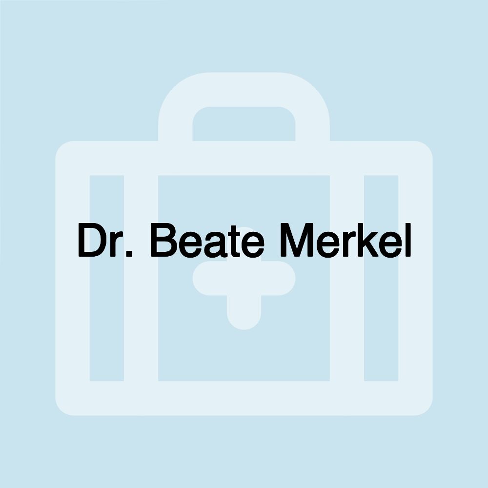 Dr. Beate Merkel