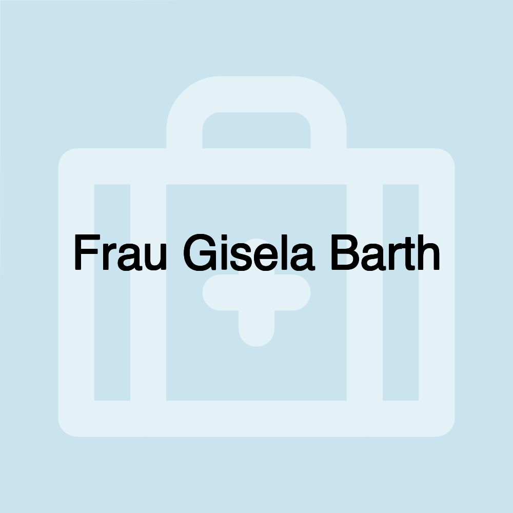 Frau Gisela Barth