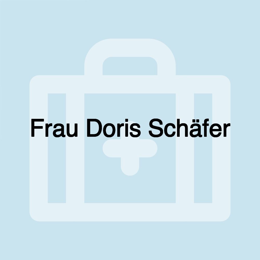 Frau Doris Schäfer