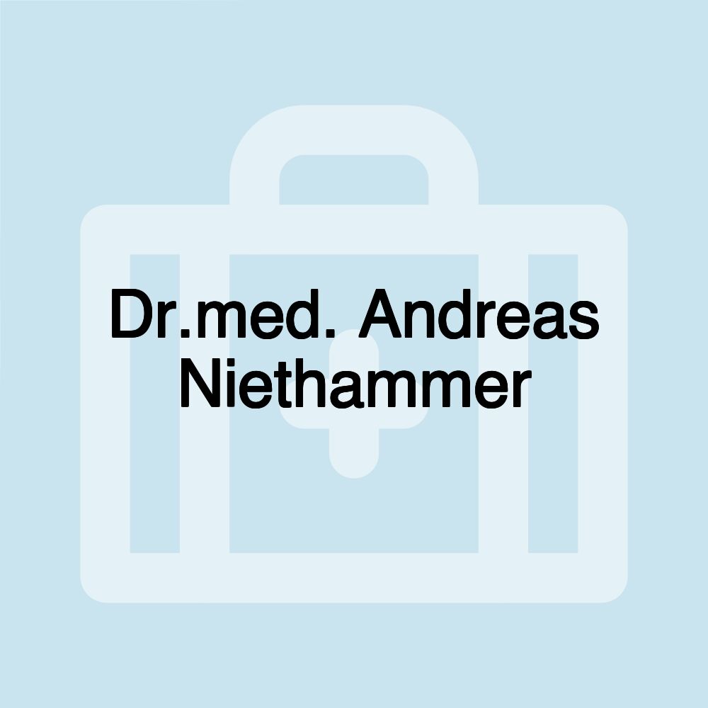 Dr.med. Andreas Niethammer