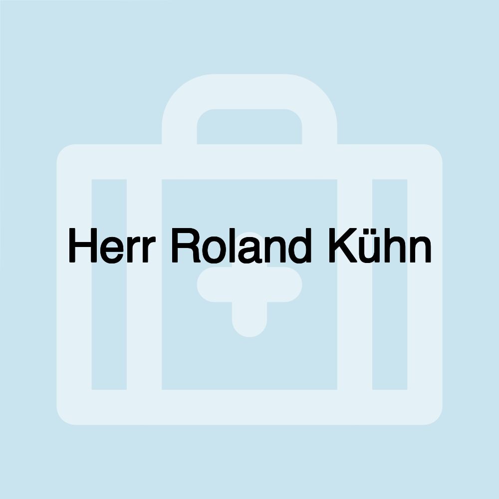 Herr Roland Kühn