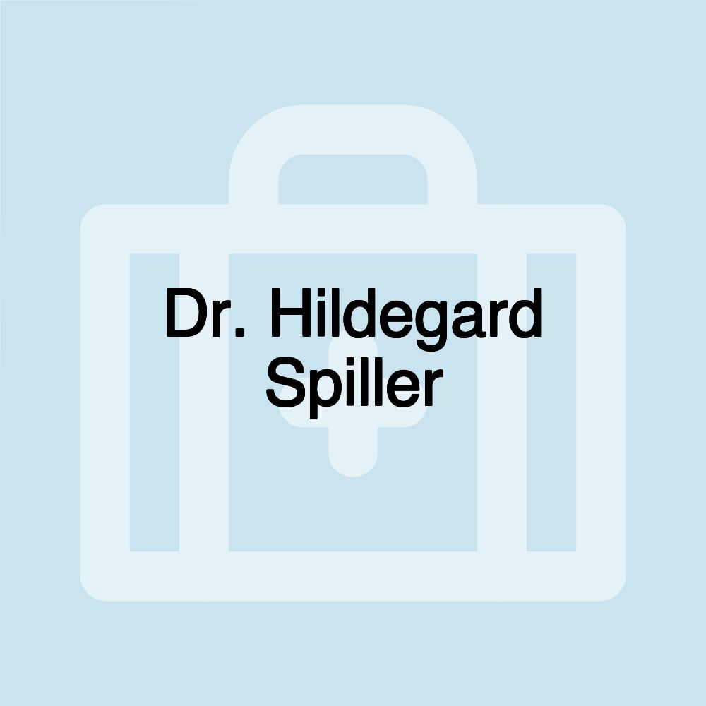 Dr. Hildegard Spiller