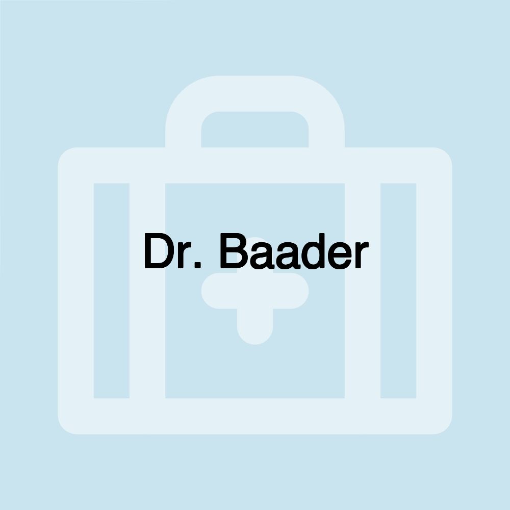 Dr. Baader