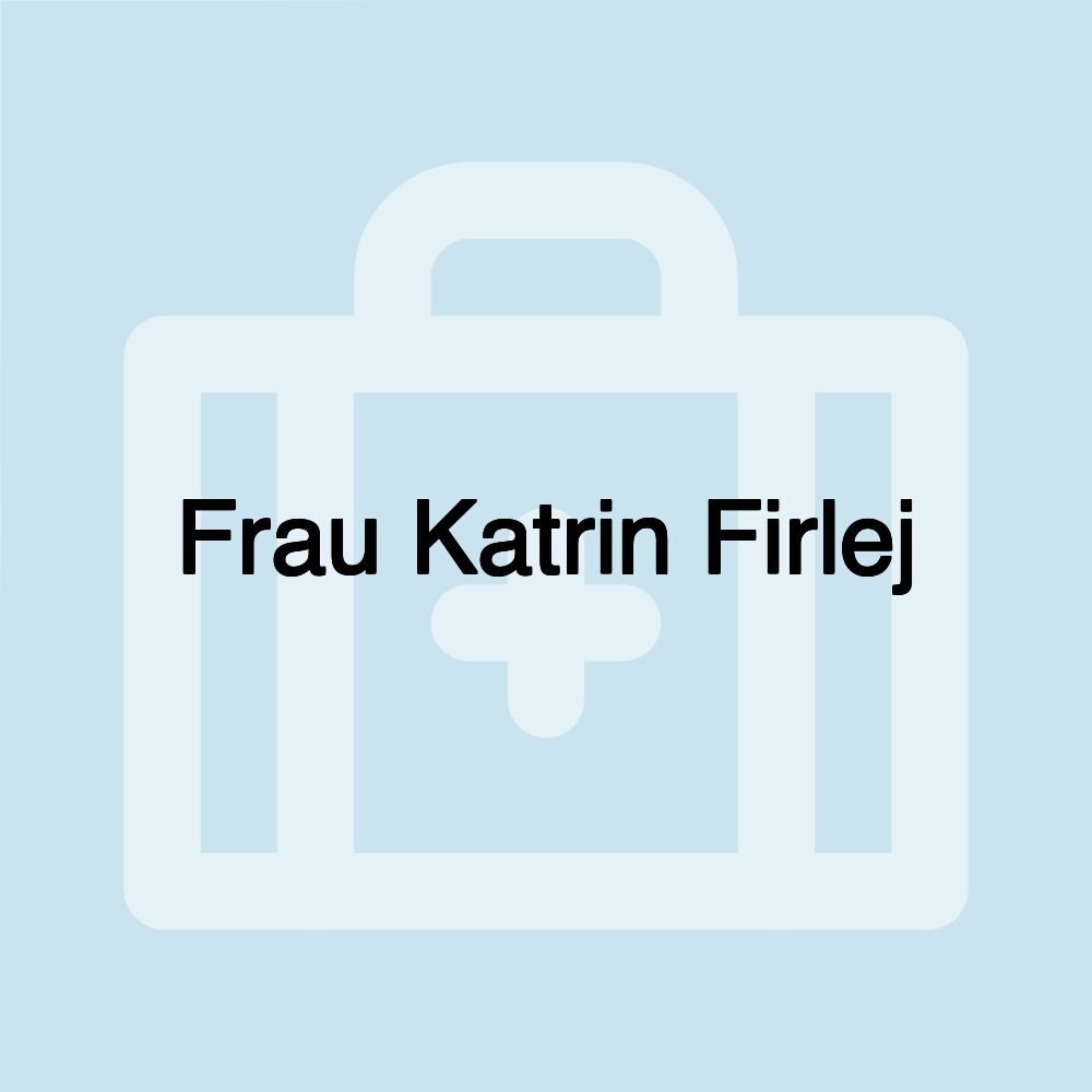 Frau Katrin Firlej