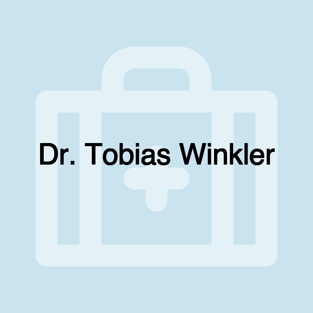 Dr. Tobias Winkler