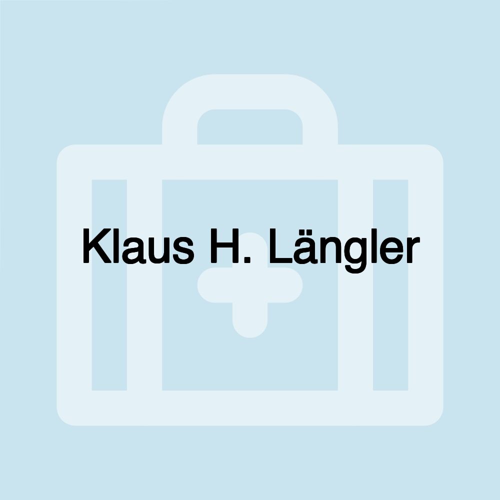 Klaus H. Längler