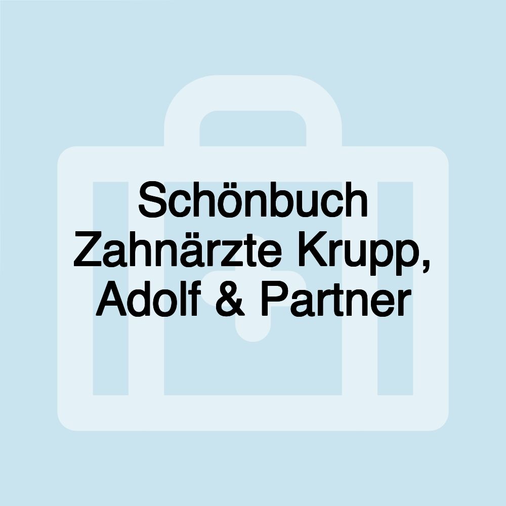 Schönbuch Zahnärzte Krupp, Adolf & Partner