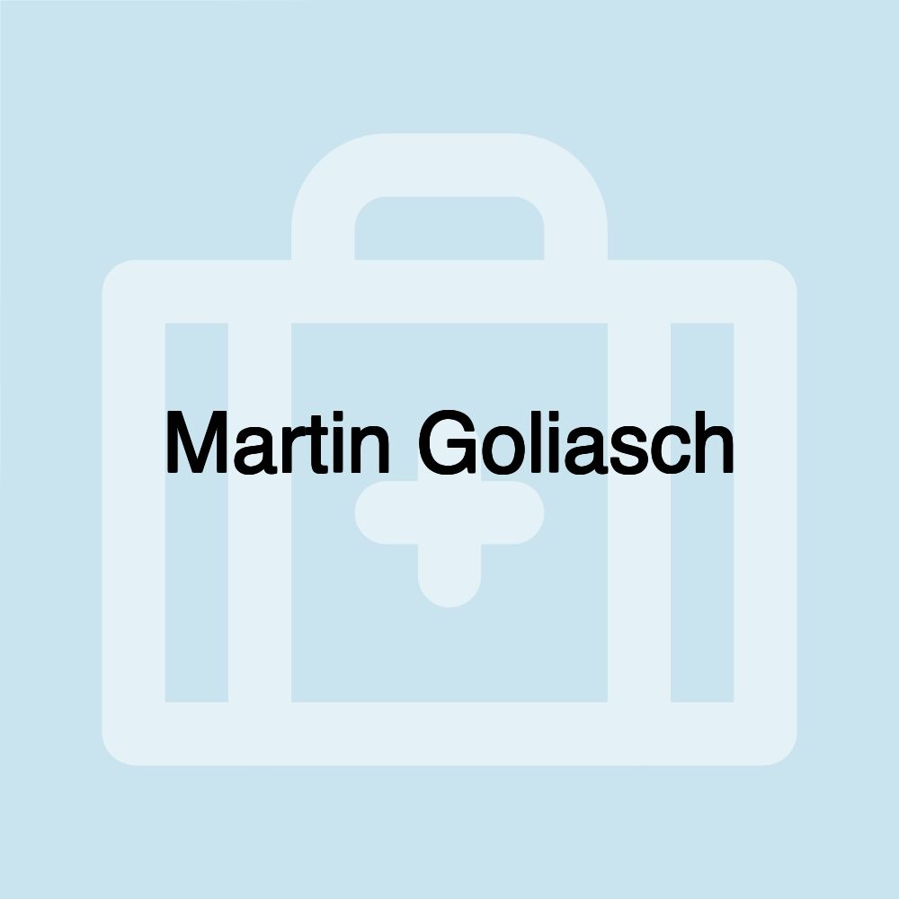 Martin Goliasch