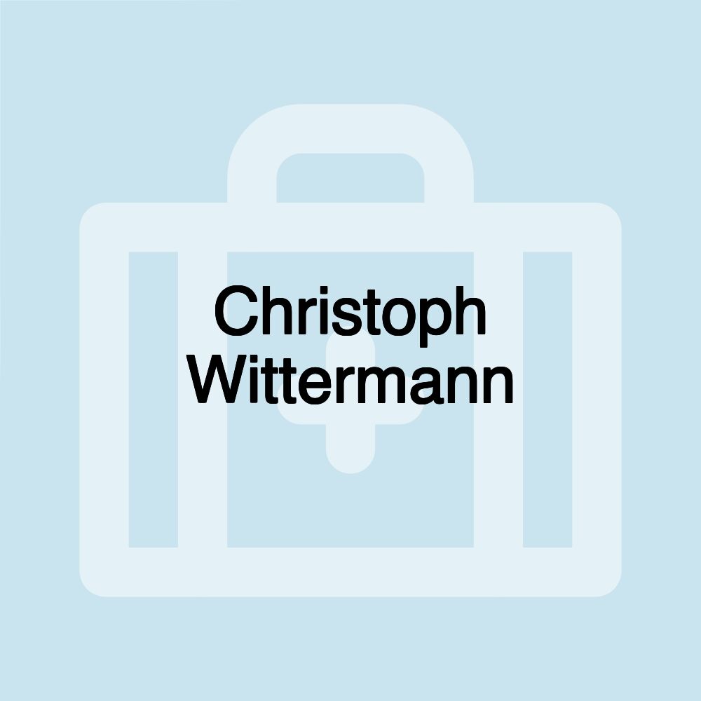 Christoph Wittermann