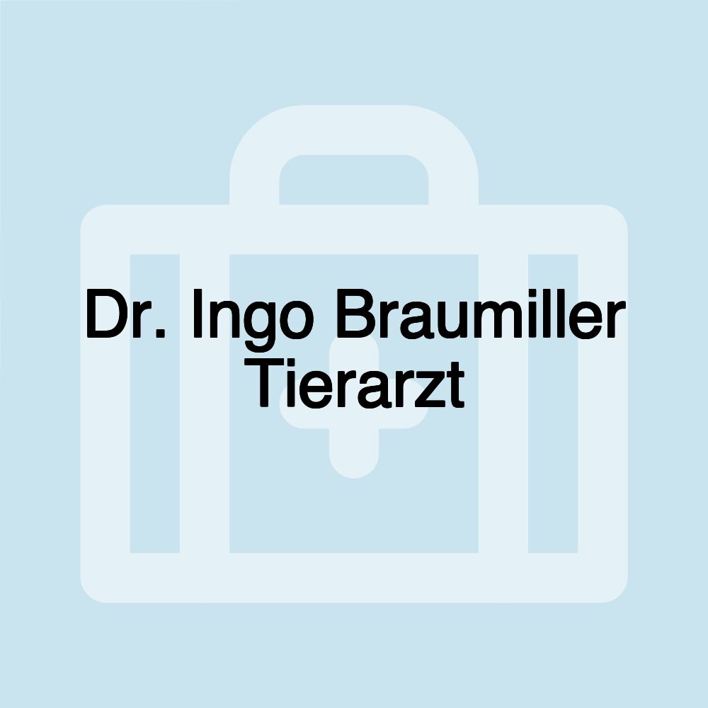 Dr. Ingo Braumiller Tierarzt