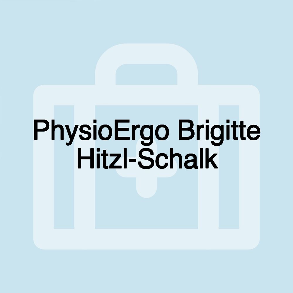 PhysioErgo Brigitte Hitzl-Schalk