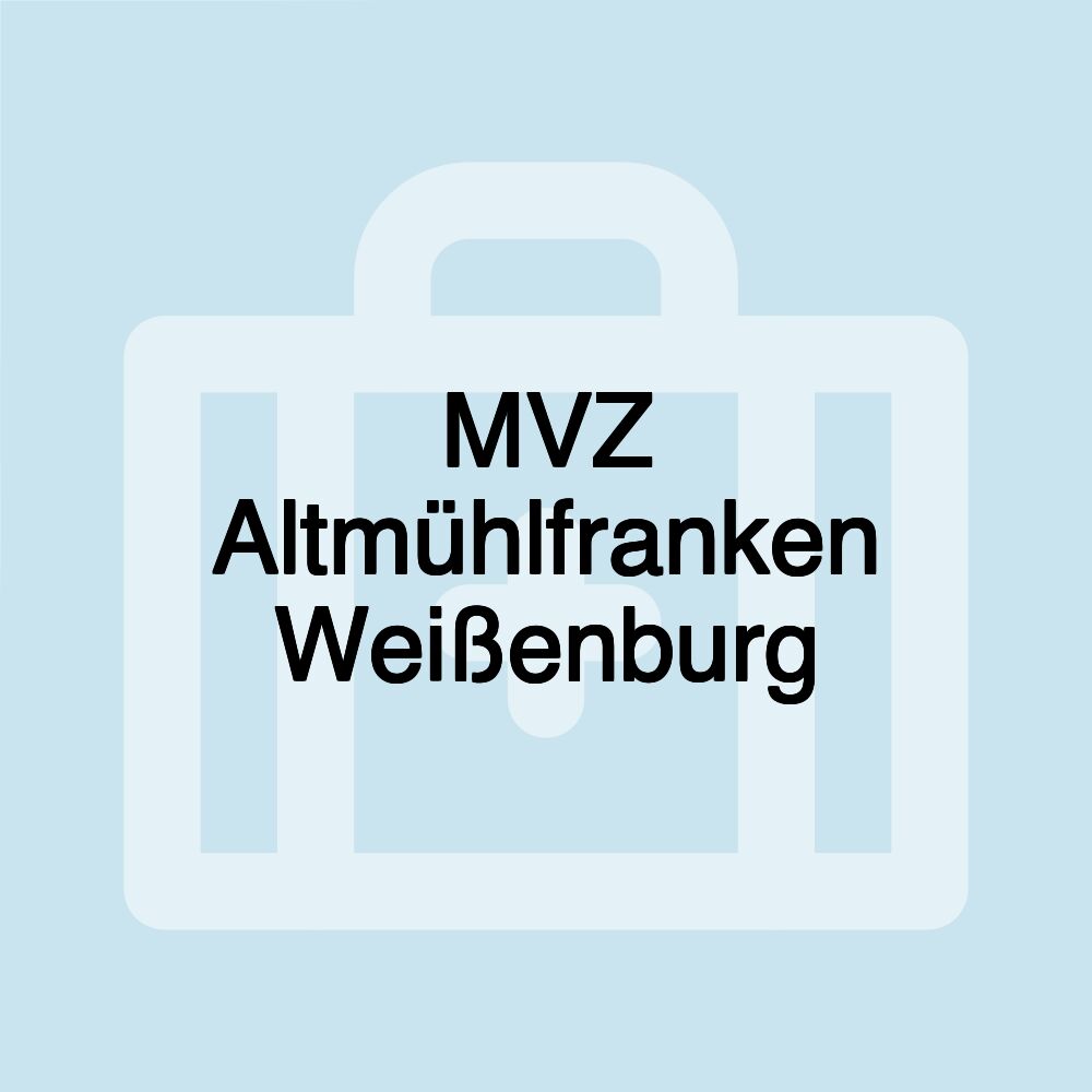 MVZ Altmühlfranken Weißenburg