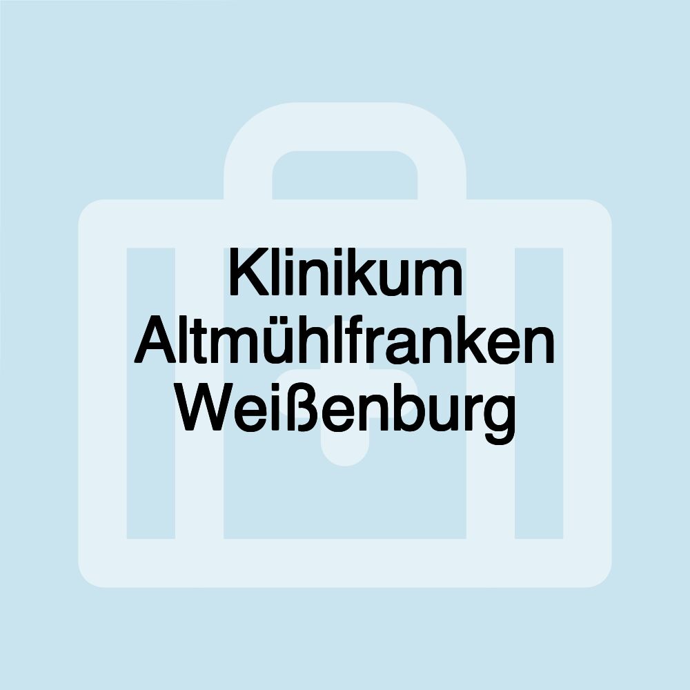 Klinikum Altmühlfranken Weißenburg