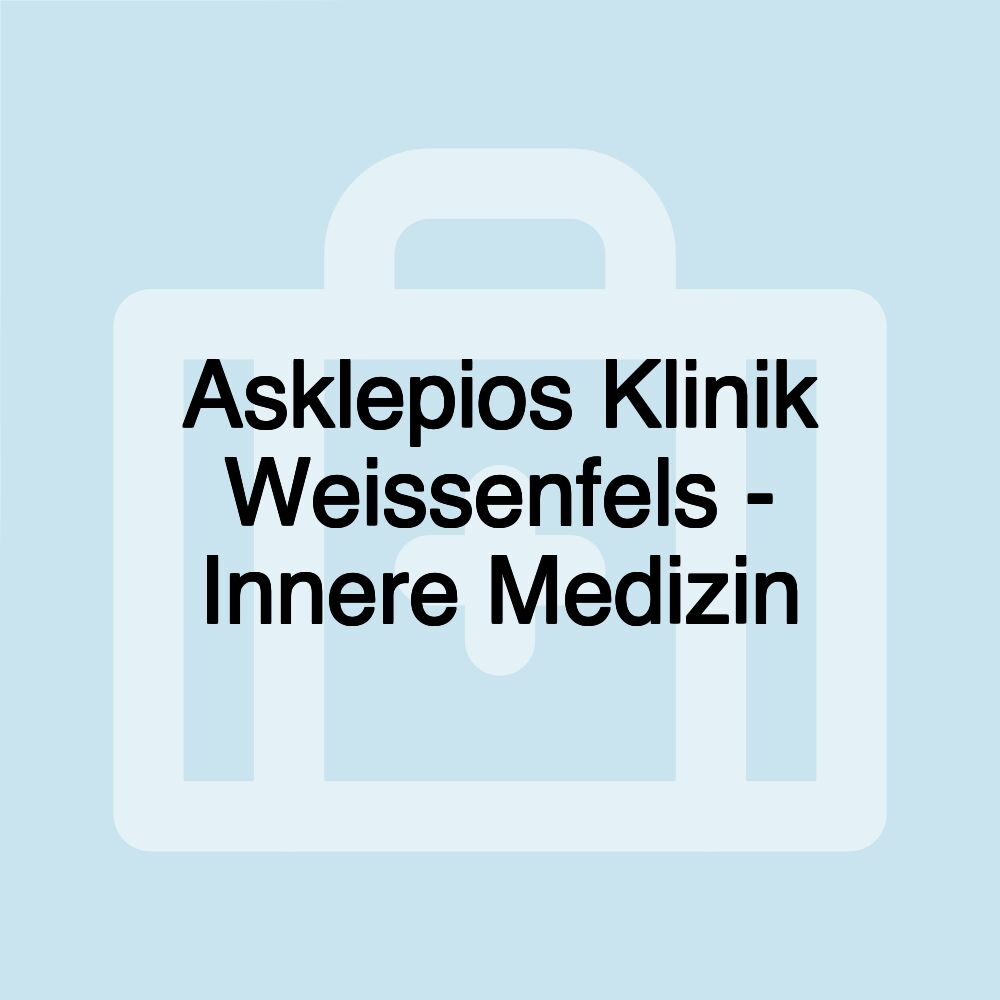 Asklepios Klinik Weissenfels - Innere Medizin