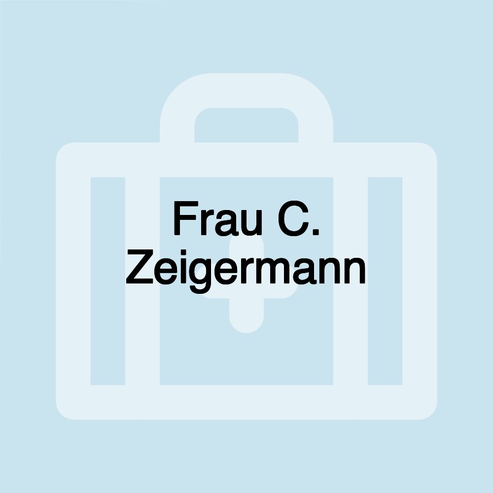 Frau C. Zeigermann