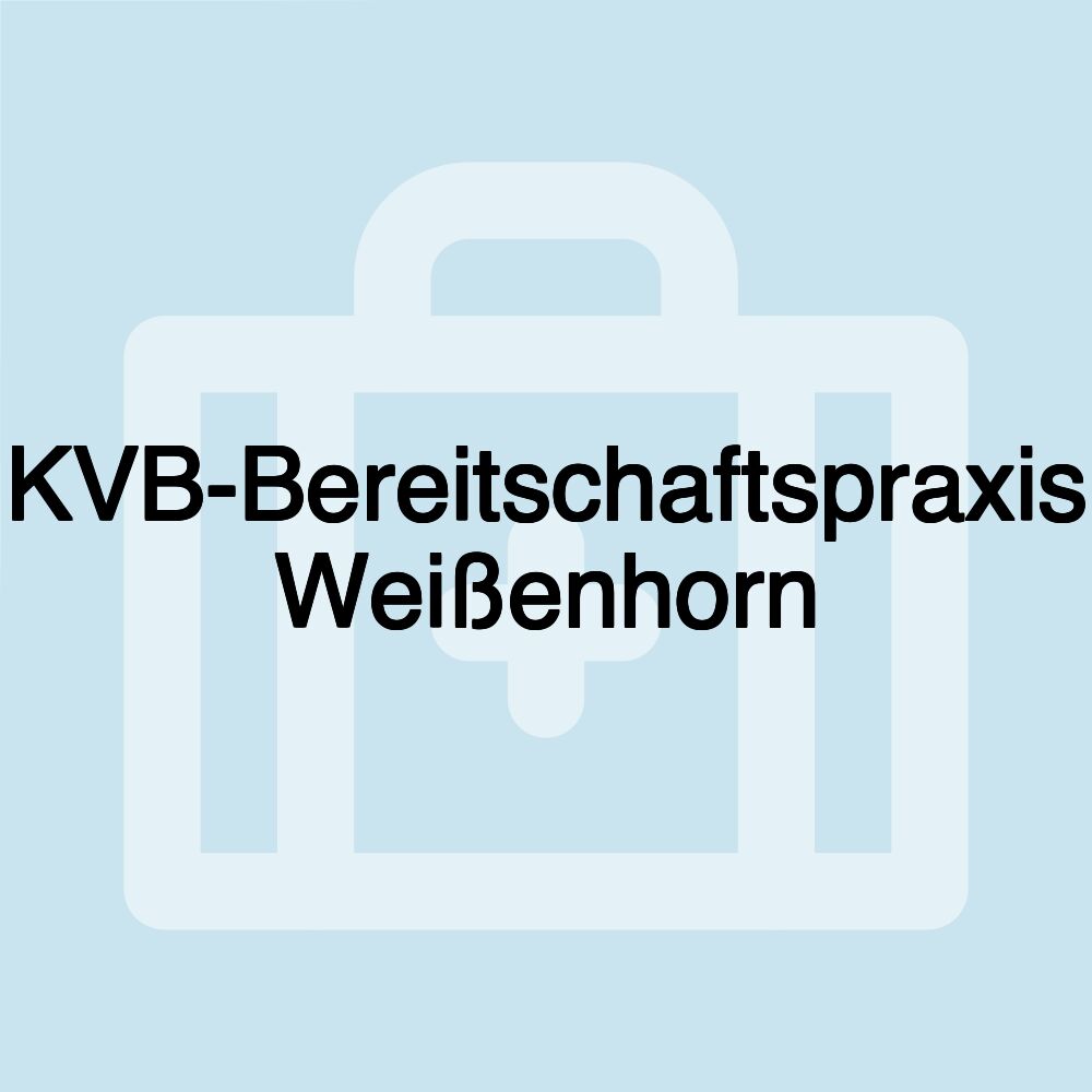 KVB-Bereitschaftspraxis Weißenhorn