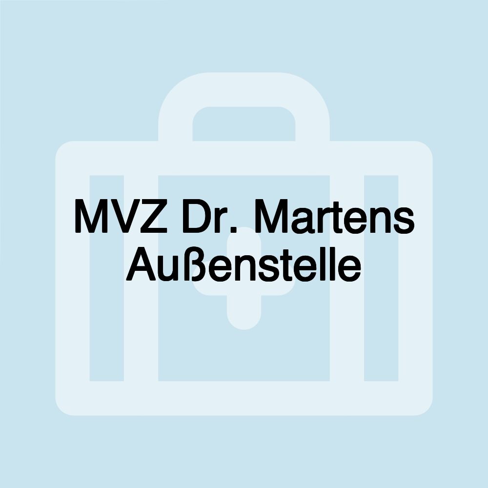 MVZ Dr. Martens Außenstelle