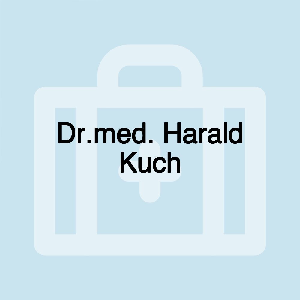 Dr.med. Harald Kuch