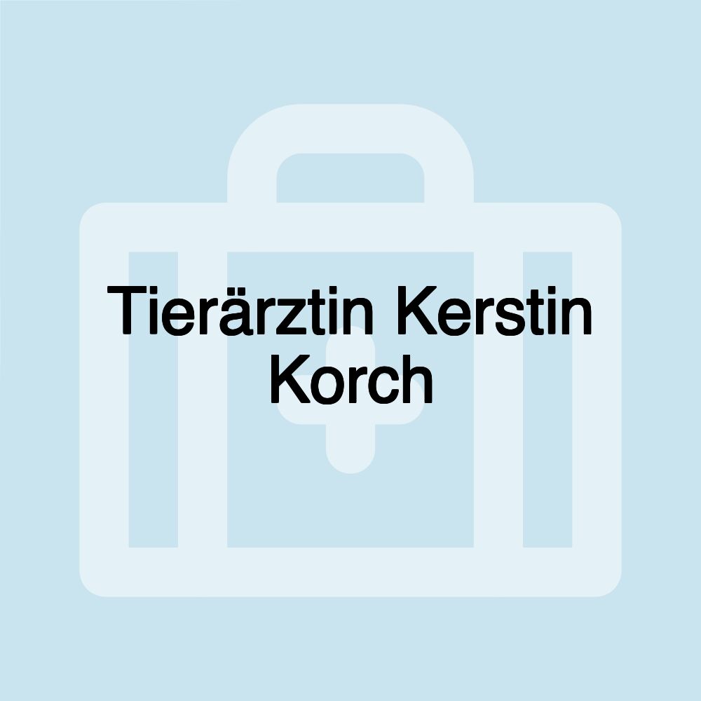 Tierärztin Kerstin Korch