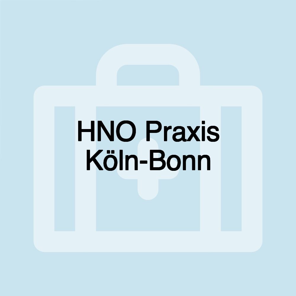 HNO Praxis Köln-Bonn