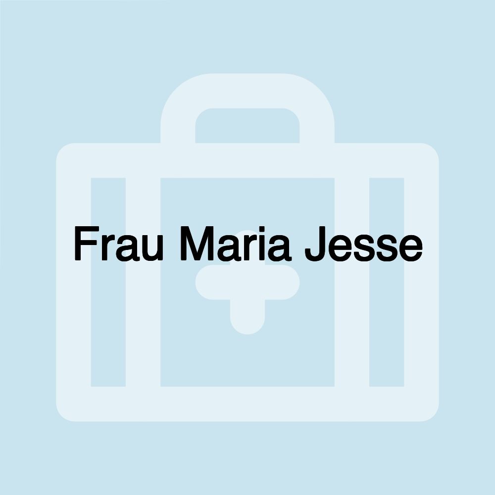 Frau Maria Jesse