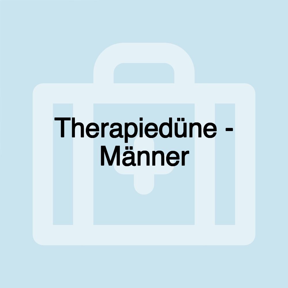 Therapiedüne - Männer