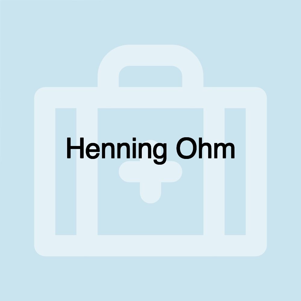 Henning Ohm