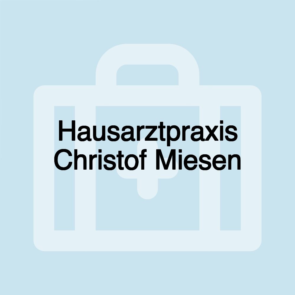 Hausarztpraxis Christof Miesen