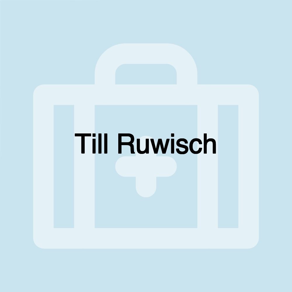 Till Ruwisch