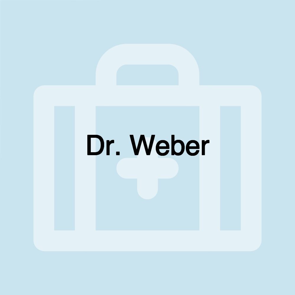 Dr. Weber