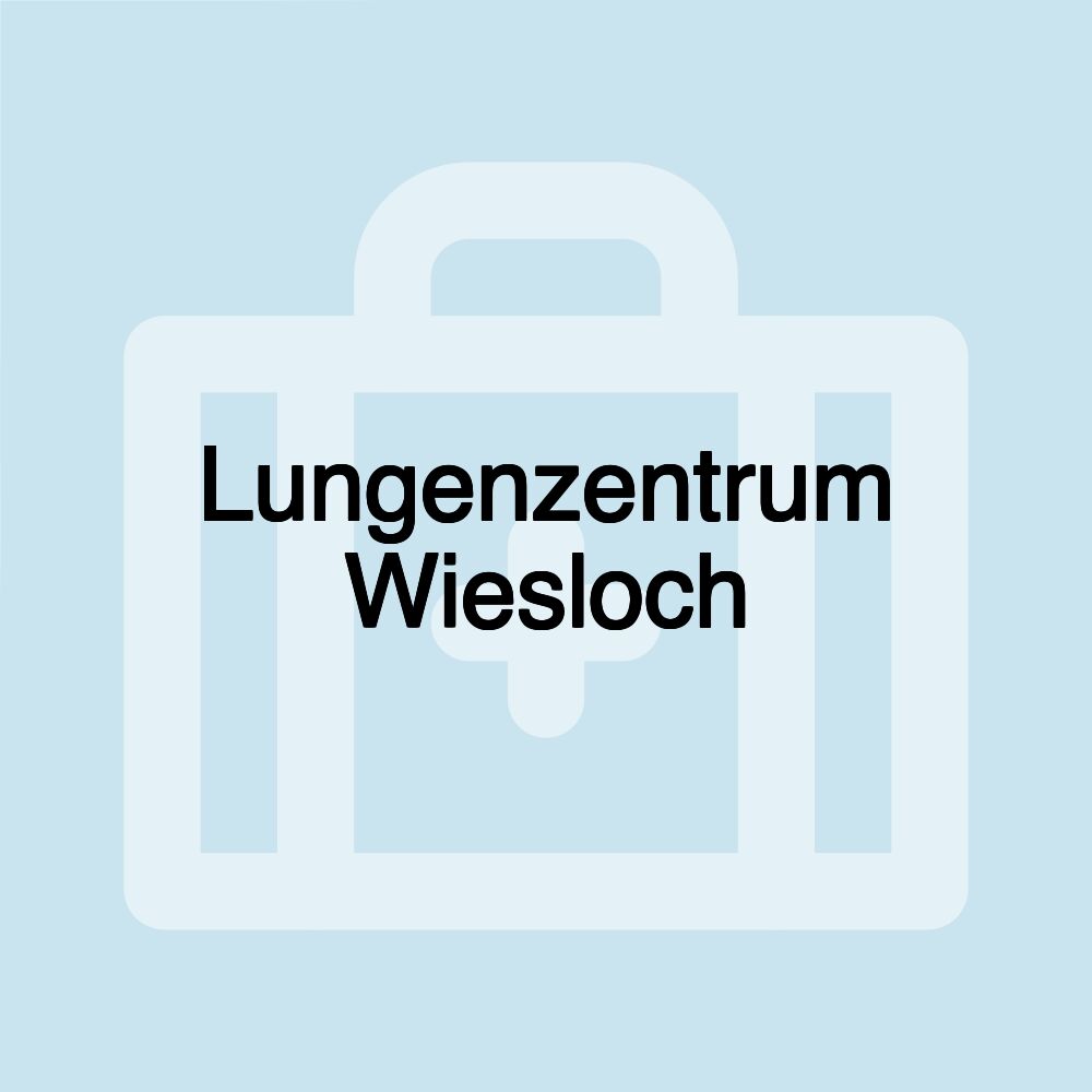 Lungenzentrum Wiesloch