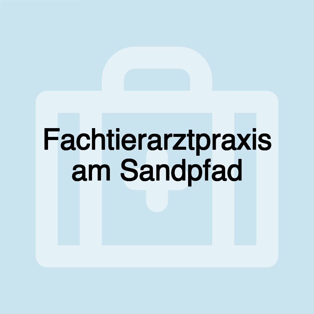 Fachtierarztpraxis am Sandpfad