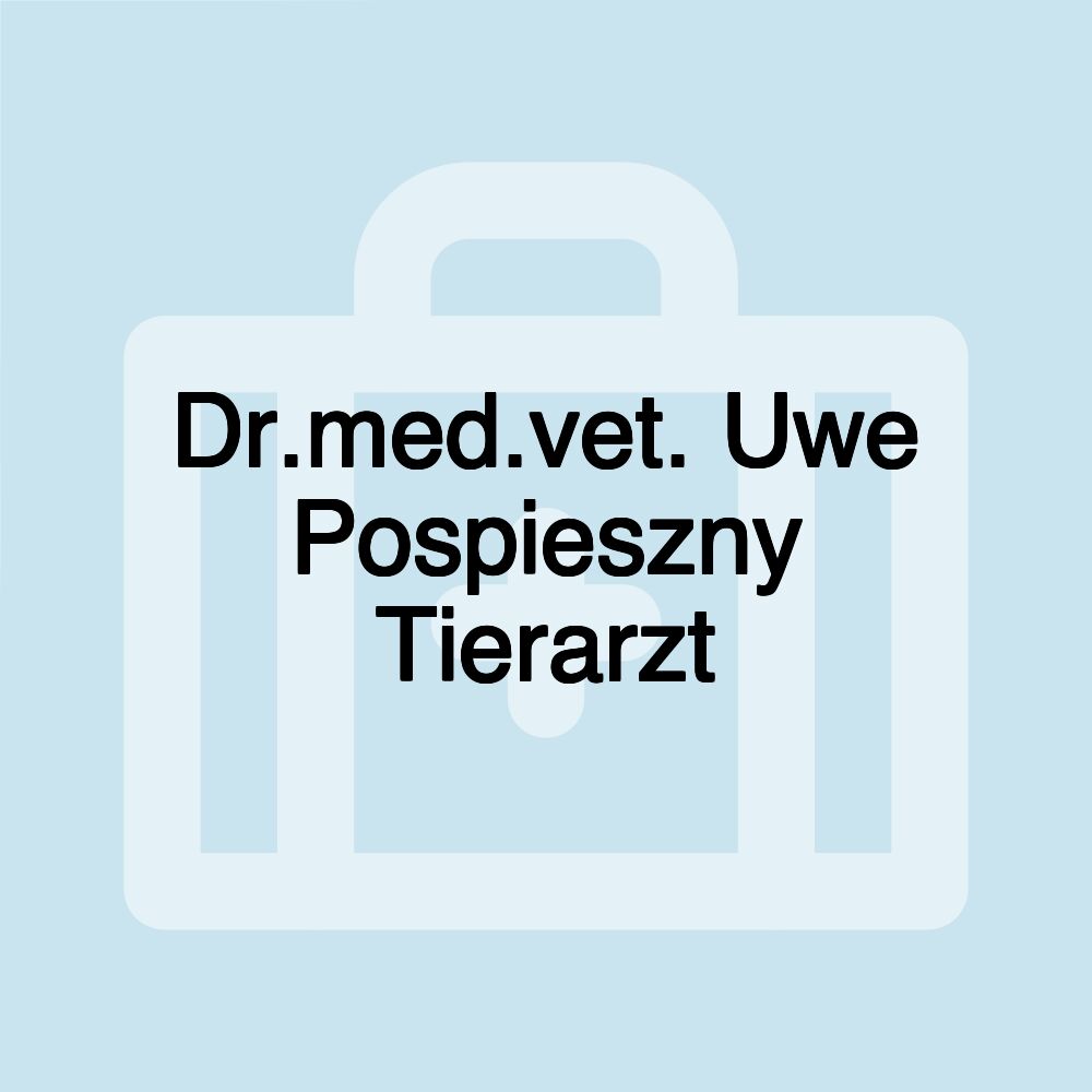 Dr.med.vet. Uwe Pospieszny Tierarzt