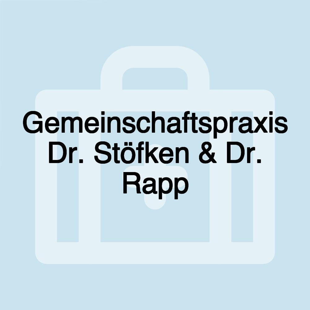 Gemeinschaftspraxis Dr. Stöfken & Dr. Rapp