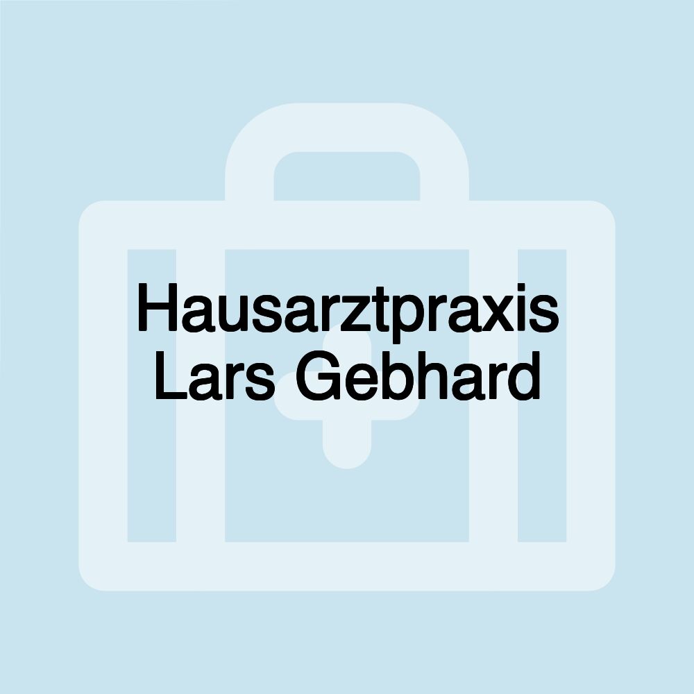 Hausarztpraxis Lars Gebhard