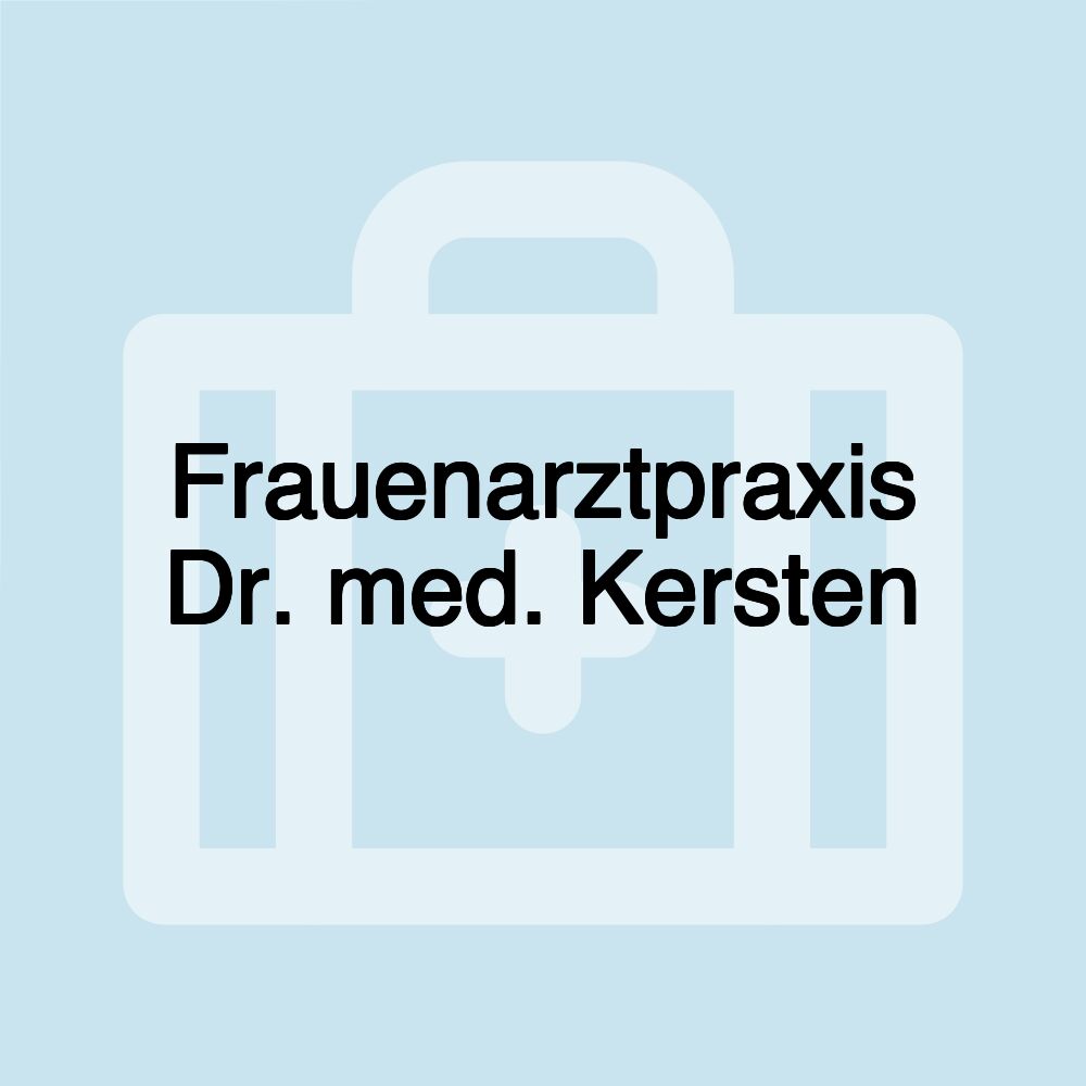 Frauenarztpraxis Dr. med. Kersten