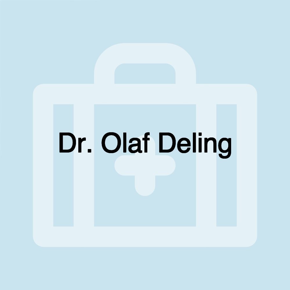 Dr. Olaf Deling