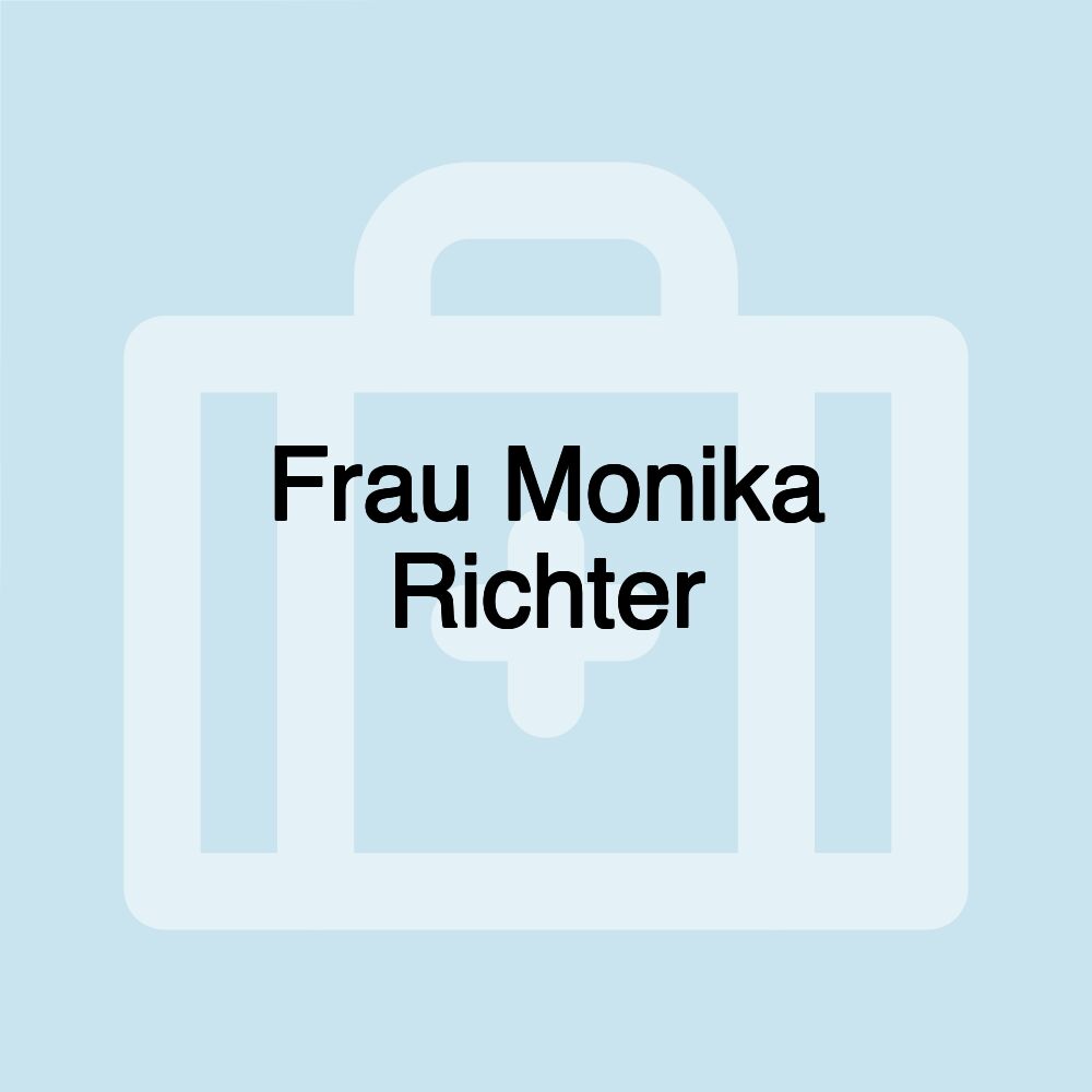 Frau Monika Richter