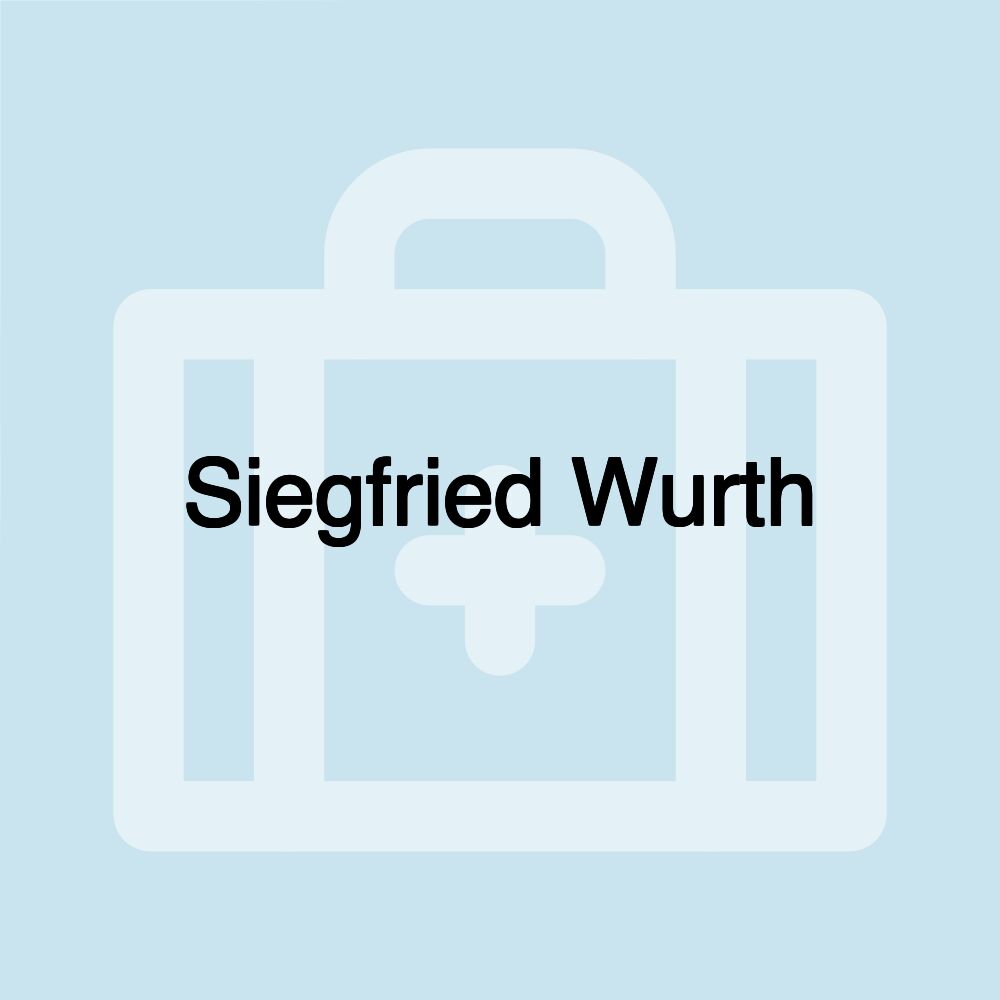 Siegfried Wurth