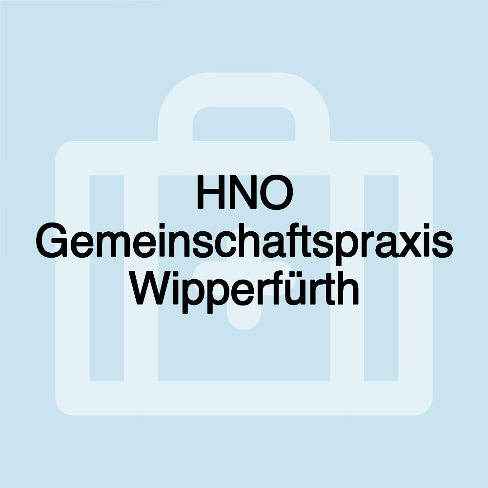 HNO Gemeinschaftspraxis Wipperfürth